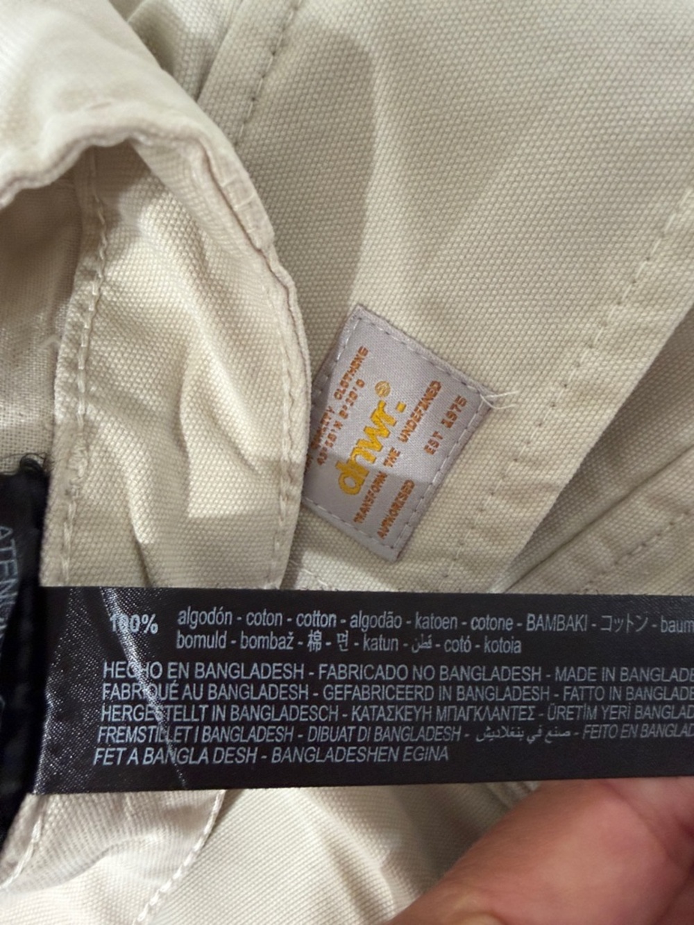Zara Men’s Tan Cargo Pants with Multiple Pockets | 32 - Picture 6 of 8